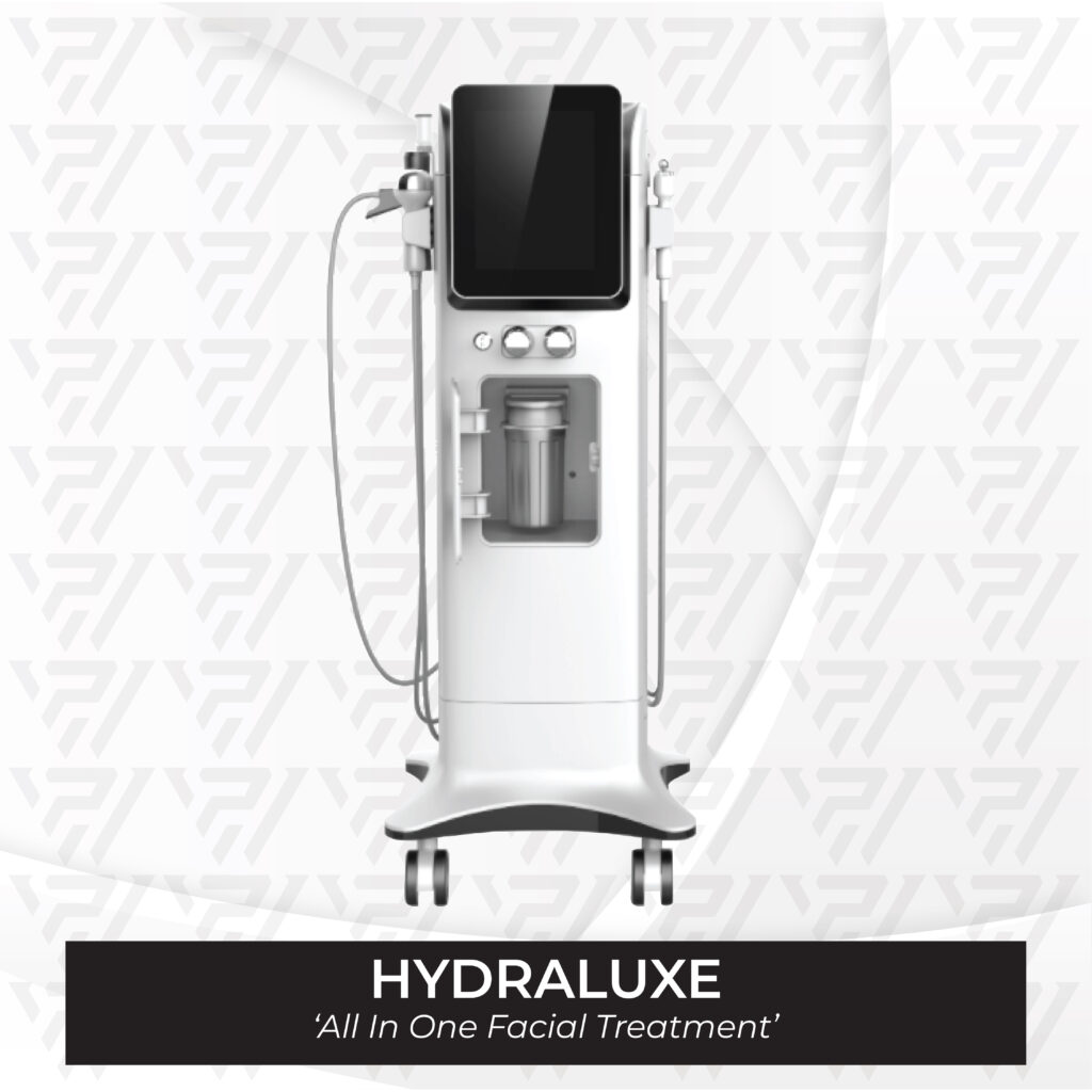 Hydraluxe adalah teknologi Hydradermabration dengan perawatan dan peremajaan kulit yang menggunakan micro dermabrasi, vakum, dan serum untuk metode perawatanya, yang efektif untuk membersihkan wajah