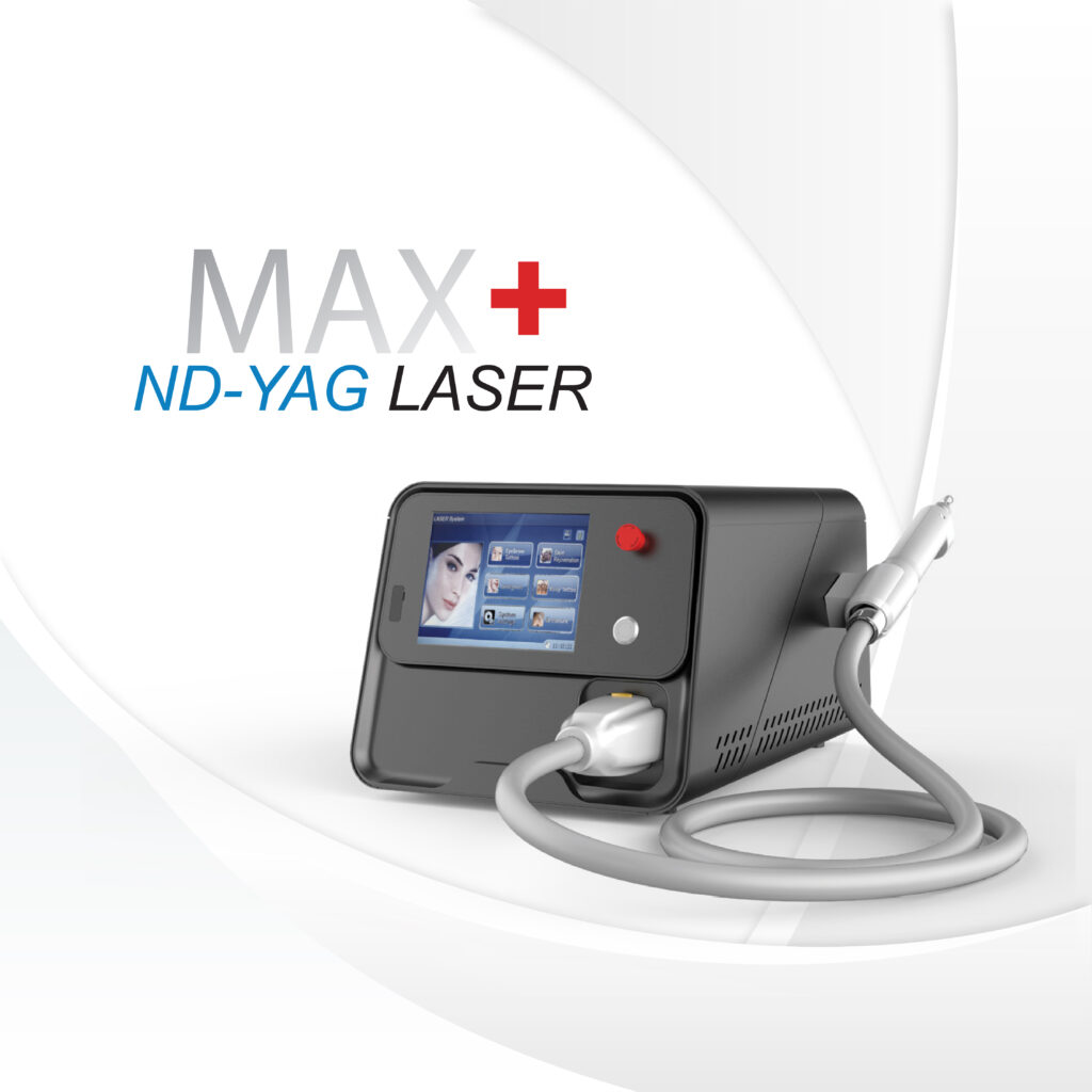 ND YAG LASER MAX PLUS ALAT UNTUK TREATMENT