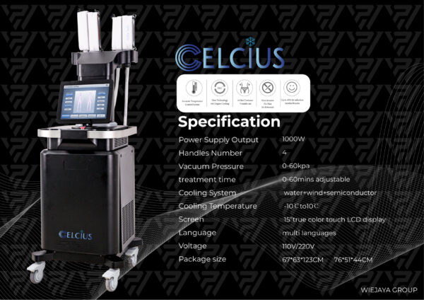 specifications celcius