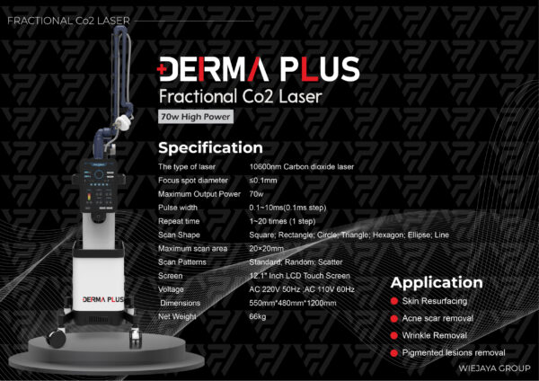 specifications Derma plus